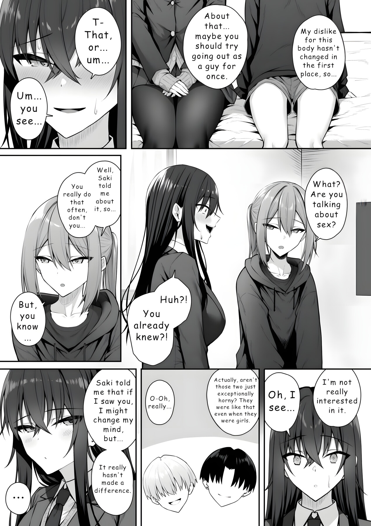 Hentai Manga Comic-The Gyaru and I Swapped Genders The Female Me and The New Boy-Read-31